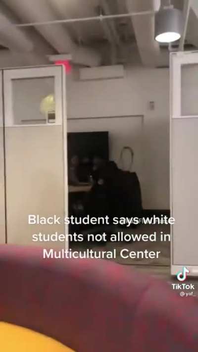 Apparently Multicultural Student Centre excludes students with light skin tones.