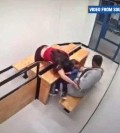To smuggle drugs into a prison using your child