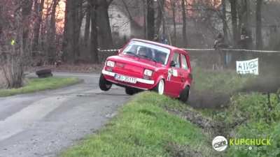Full speed in a fiat