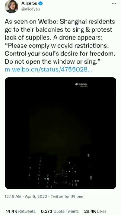 "Control your soul's desire for freedom. Do not open the window or sing."