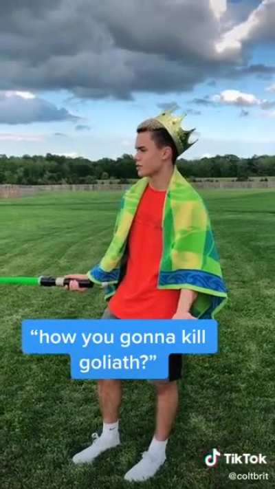 David and Goliath