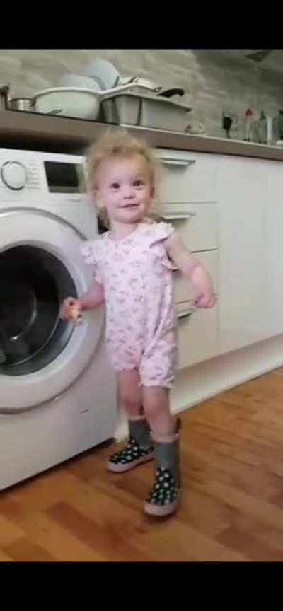 My daughter dances really weird