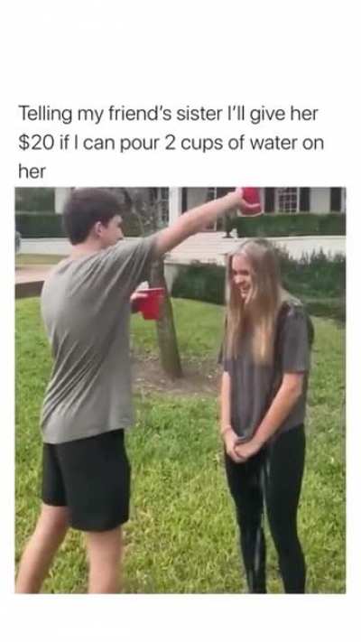 Didn't see the second cup coming