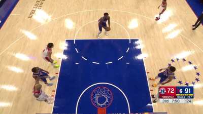 [Highlight] Joel Embiid lets out a scream while shooting free throws