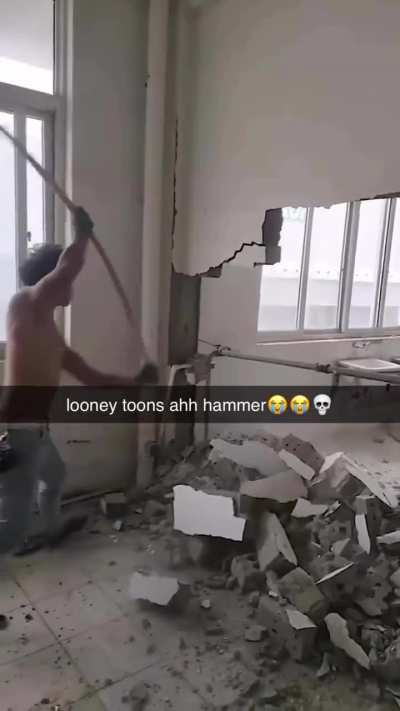 Cartoon hammer is amazing ?
