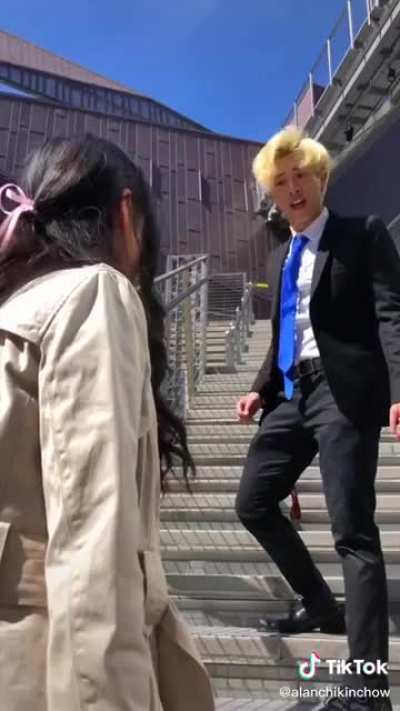 Anime reactions in real life