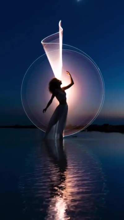 Light painting photography- the art of creating photos by setting long exposure times on a camera and using a moving light source to "paint"