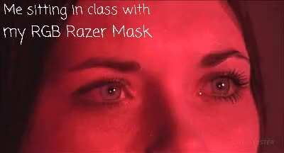 I would buy it if my face wasn't visible through the mask
