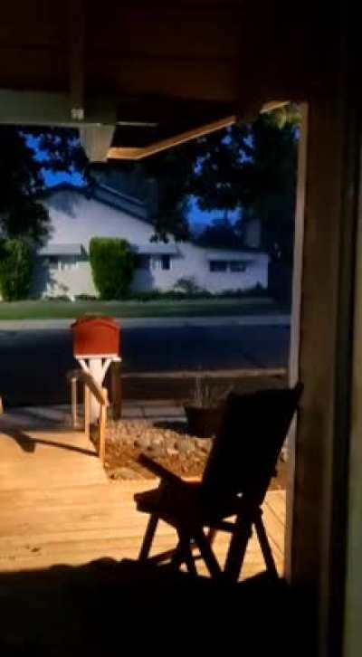 Just bought a new house, we’ve discovered we control the neighbor’s living room light