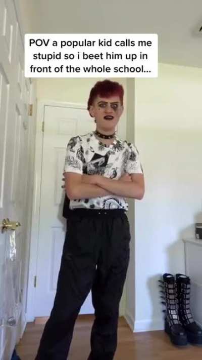 that kid got beet up