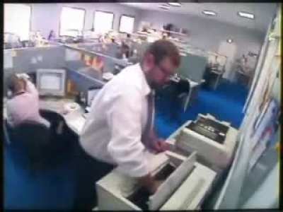 A fine day at the office