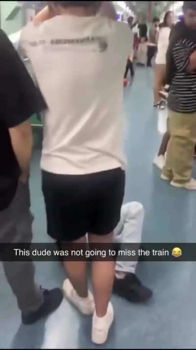he had time