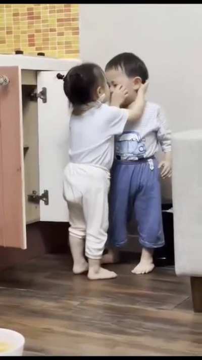 He was like where did the pain go