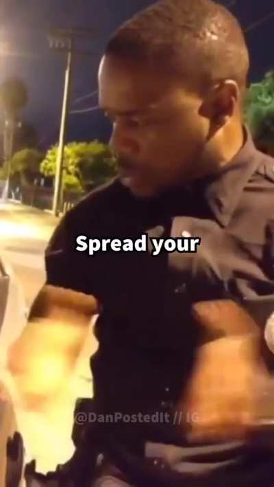 Young man under arrest