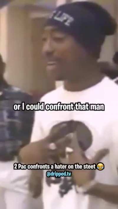 When they looking at you funny.
