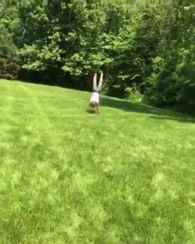 HMC when I perform some gymnastic