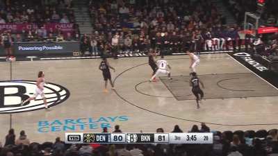 [Highlight] Dayron Sharpe destroys Murrays layup attempt and Finney-Smith smokes the wide open alley-oop