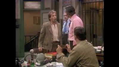 Werewolf? THERE wolf! [from a 1976 episode of "Barney Miller"]