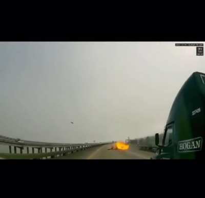 Just found out why the interstate was shut down ?