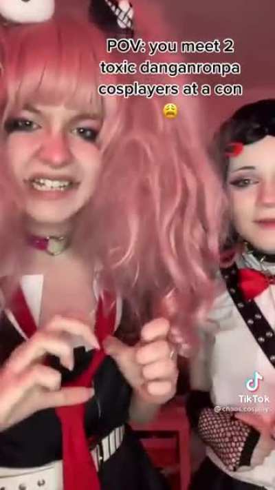 I know that the video is satire but it sucks how accurate it is at portraying the danganronpa fandom