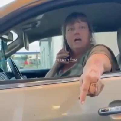 Complaining to your mom on the phone when you get into an argument at the drive through