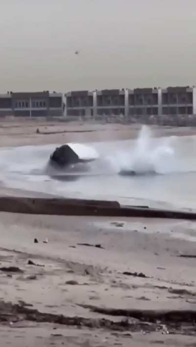 Cruising by the beach "literaly"