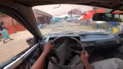 This Mazda 323 with 2M kilometers and still going ?