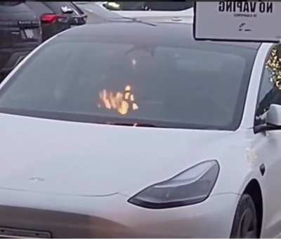 Me: I just bought an electric car loaded wth features. She: Does it come wth a fireplace? Me: No Why? ? ~S~
