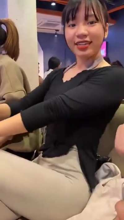 "Smile for the camera"