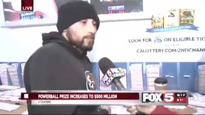 Fast answer. A real legend. I hope this man won.