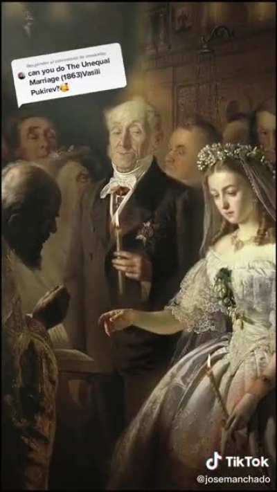 This tiktok account animates old oil paintings