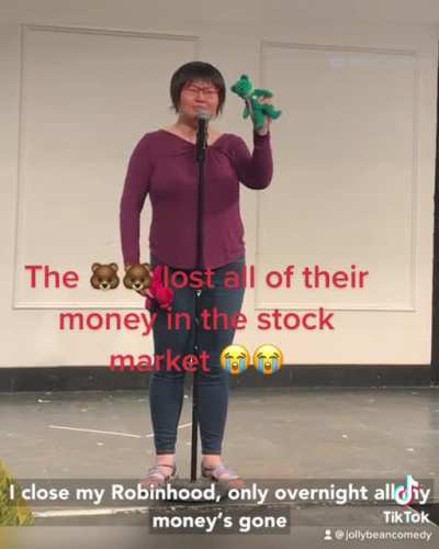 ?? lost all of their money in the stock market ? ?everything’s dust in the wind