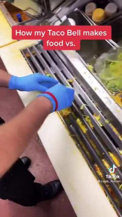 How Taco Bell makes food