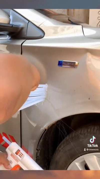 Easy fix for car dents ?