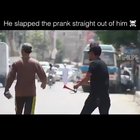 he didn't even flinch.