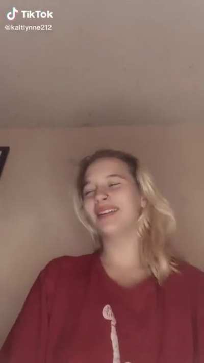 This Creator named kaitlynne212 made a video of this but it is kinda cringe
