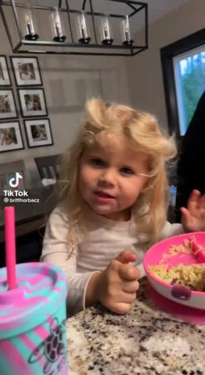 She’ll grow up to be a Karen. ?