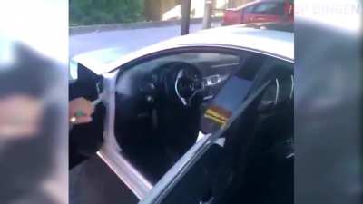 To wash the car