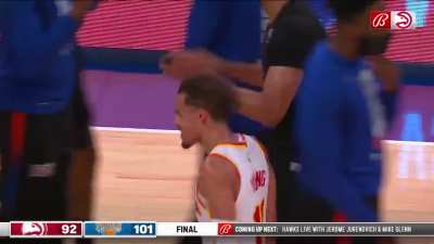 [Highlight] Trae Young talking to the MSG crowd after the game: "I'll see you in the A."