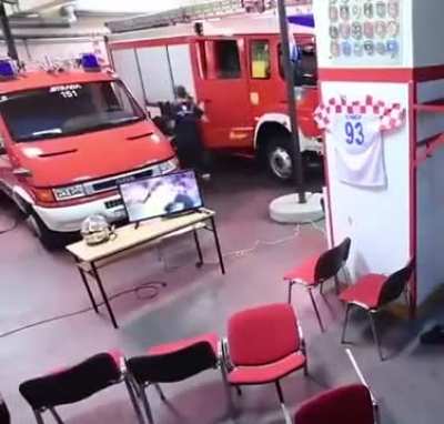 When duty calls at the Fire/Paramedic Station,Organised Chaos