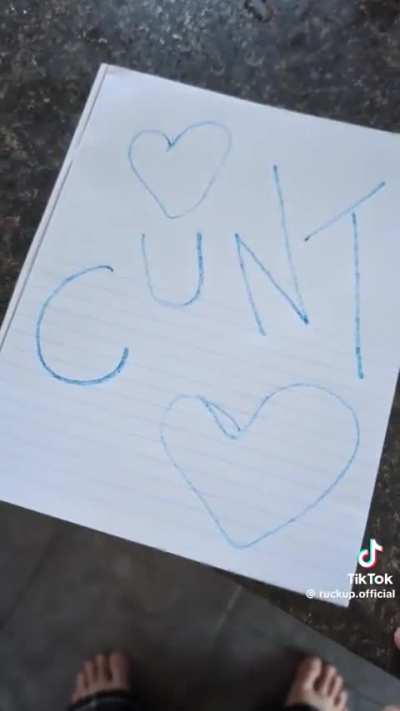 She was very close to spelling it right!