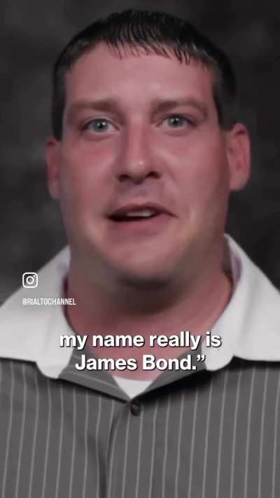 Interactions with cops when your name is “James Bond”