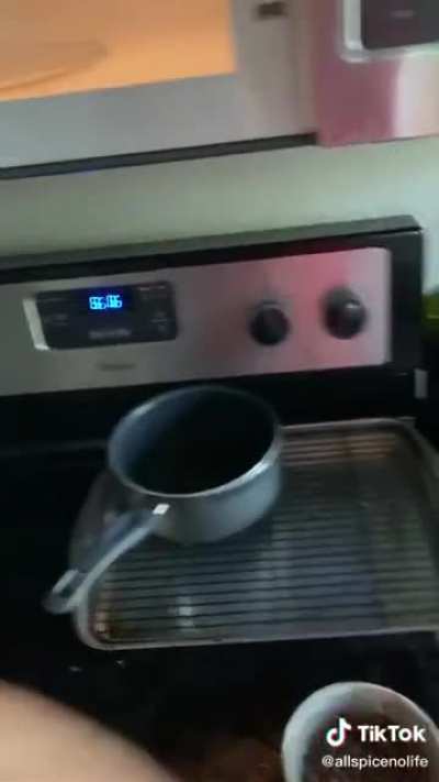 Dog only eats food when its "microwaved"