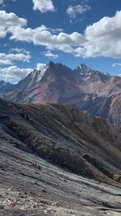 ? Struggled my way up to 5,000 meters for this (literally) breathtaking view in Peru.