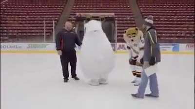 White Bear on Ice