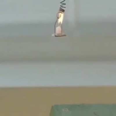 Candle fixing spring!