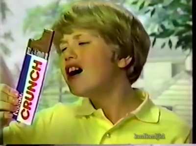 crunch of chocolate