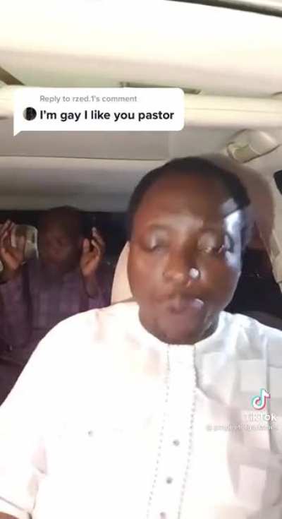 Pastor is not happy ?