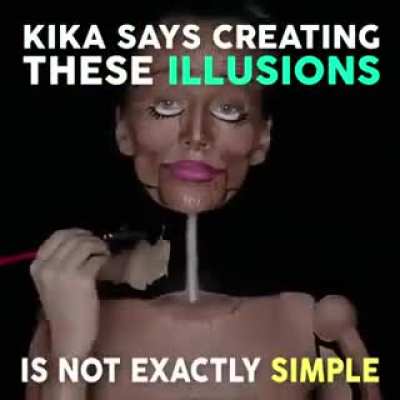 Awesome body art from an artist named Kika "Skin Illunionist" from Serbia