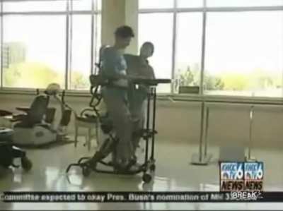Woman struck by lightning speaks